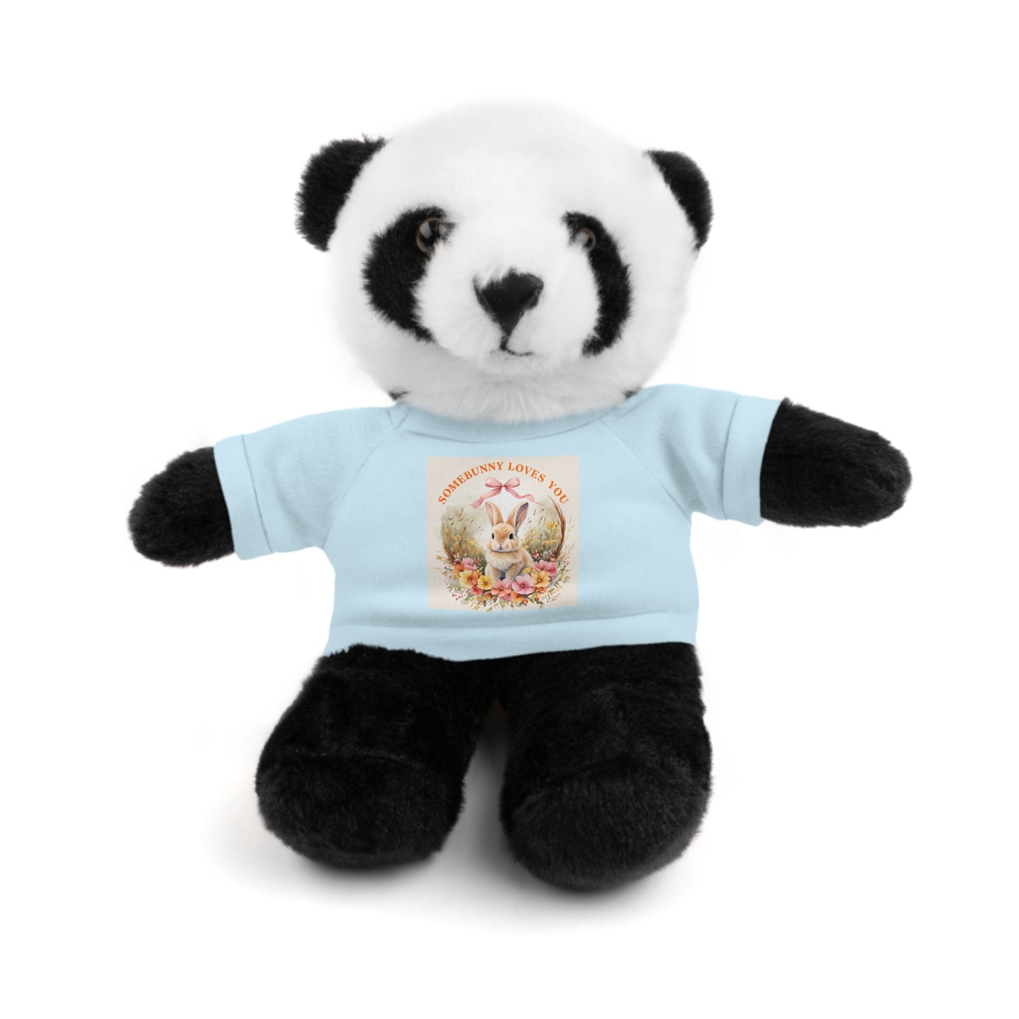 Personalized Stuffed Animal with Tee - ‘Somebunny Loves You’ Bear