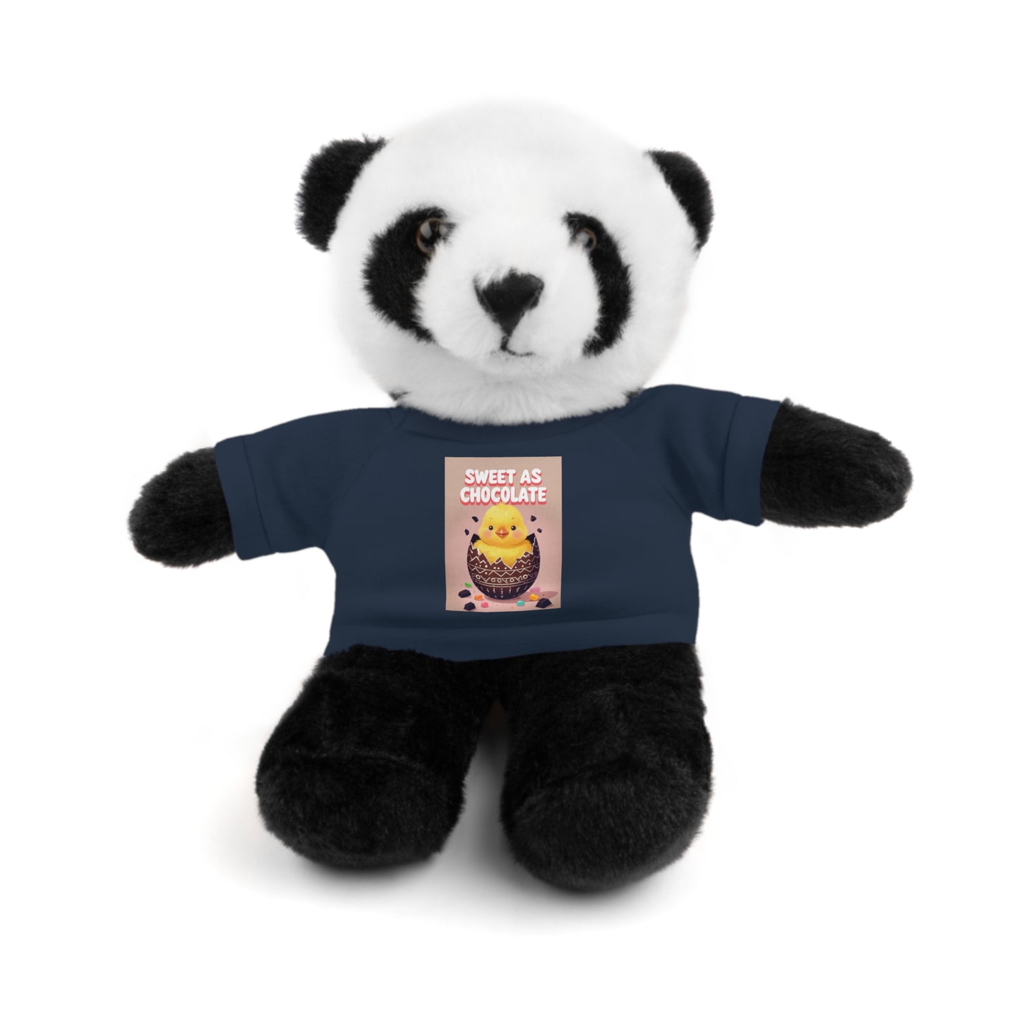 Sweet as Chocolate Stuffed Animal - Adorable Plush Toy with Tee