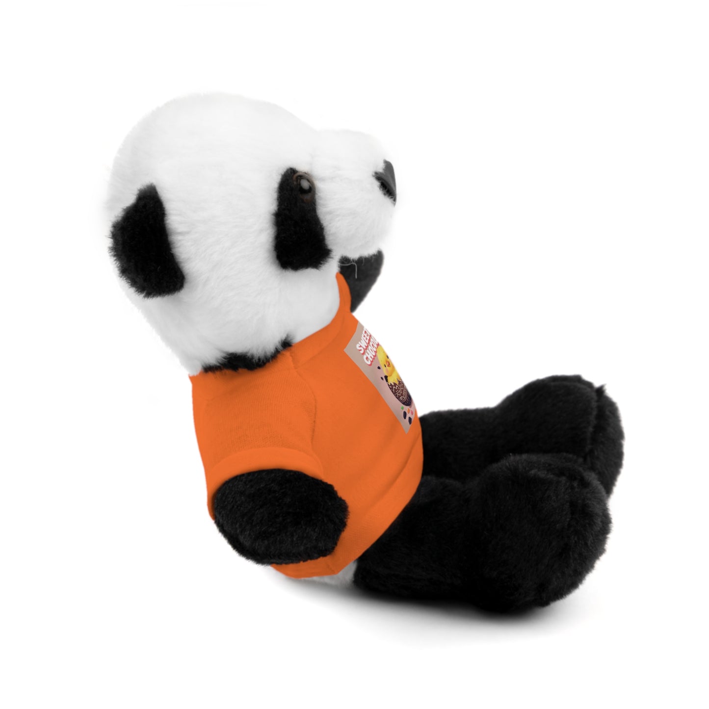 Sweet as Chocolate Stuffed Animal - Adorable Plush Toy with Tee