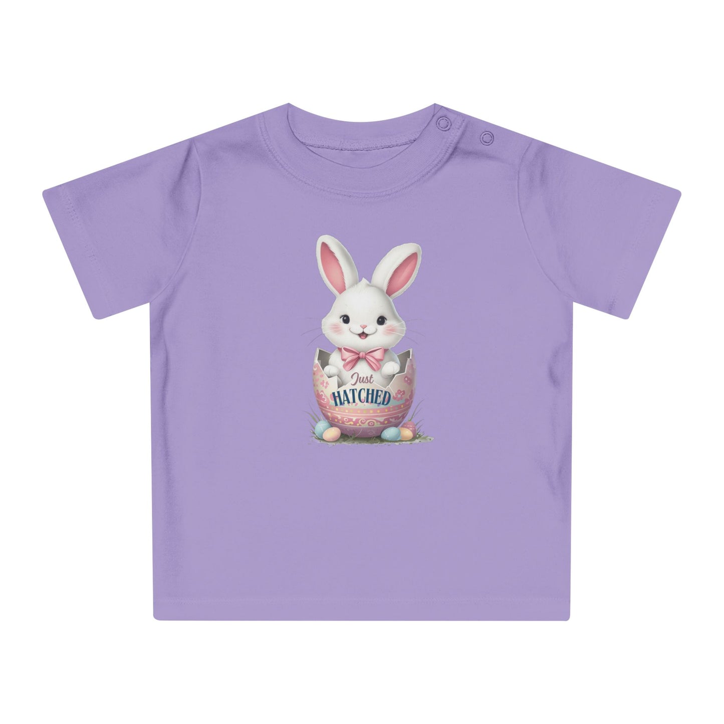 Easter Bunny Baby T-Shirt - 'Just Hatched' Design