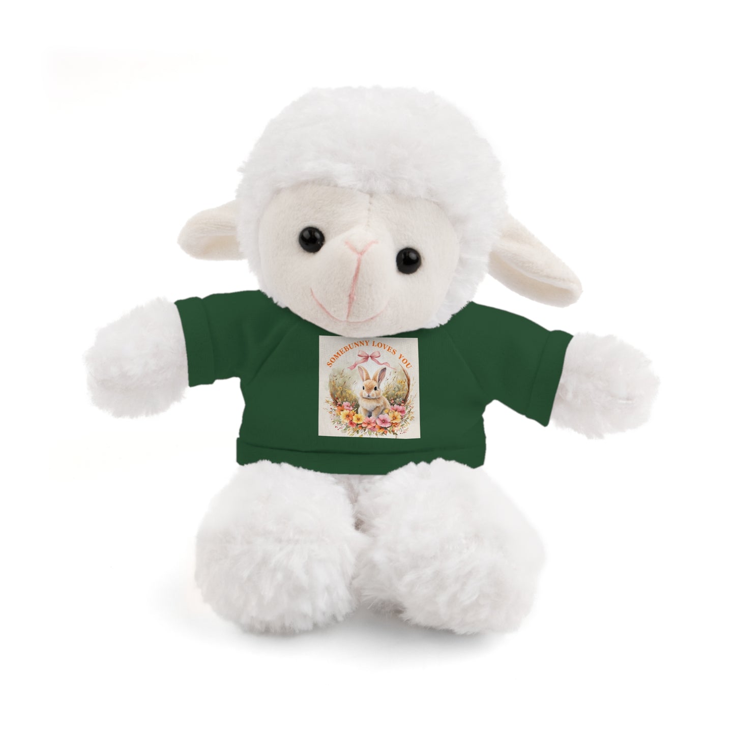 Personalized Stuffed Animal with Tee - ‘Somebunny Loves You’ Bear