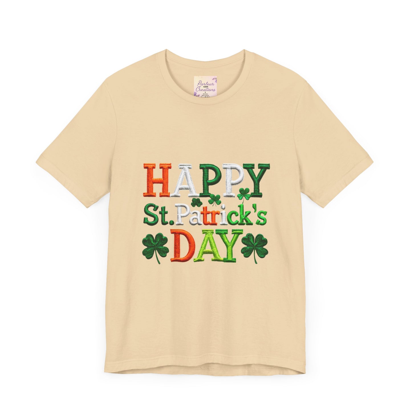 St. Patrick's Day Tee, Happy St. Patrick's Day Shirt, Unisex Irish Tee, Green Clover Tee, Casual Party Top