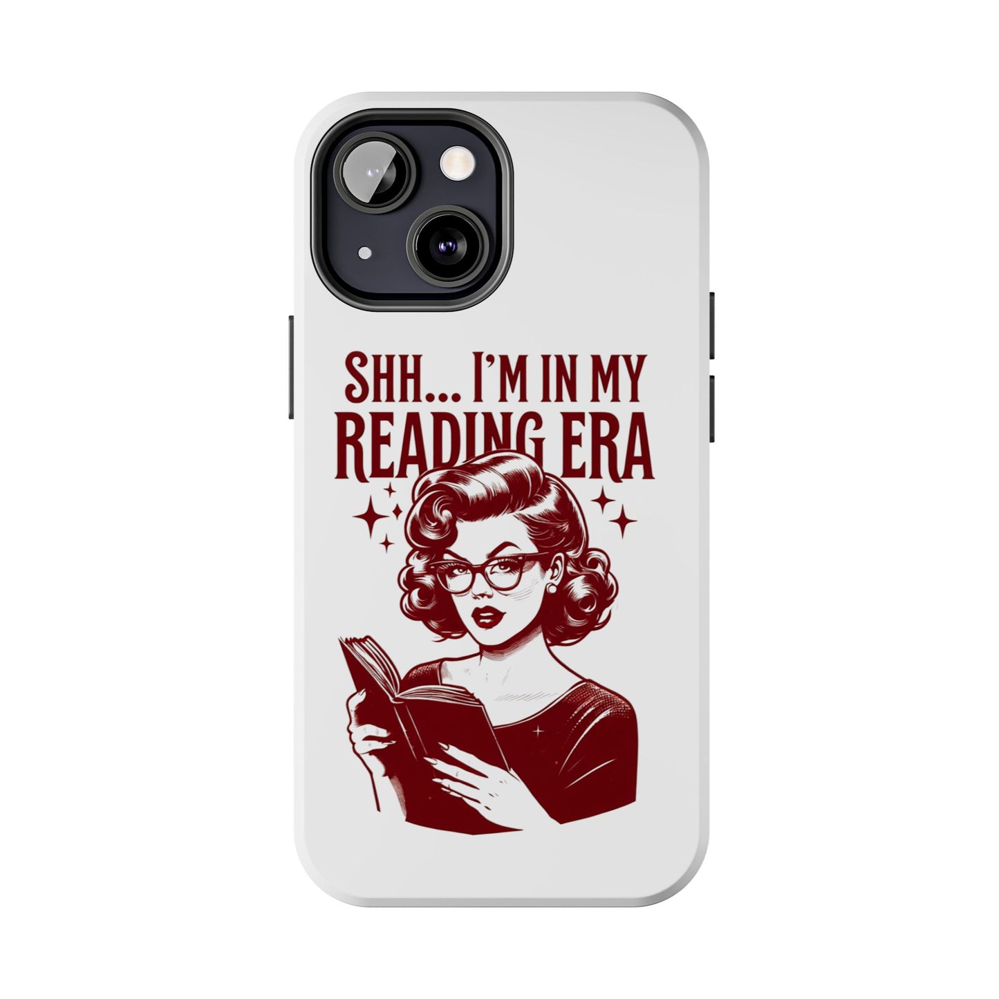 Reading Era Phone Case - Cute Gift for Book Lovers, Literary Accessories, Durable Phone Cases, Vintage Style, Phone Protection