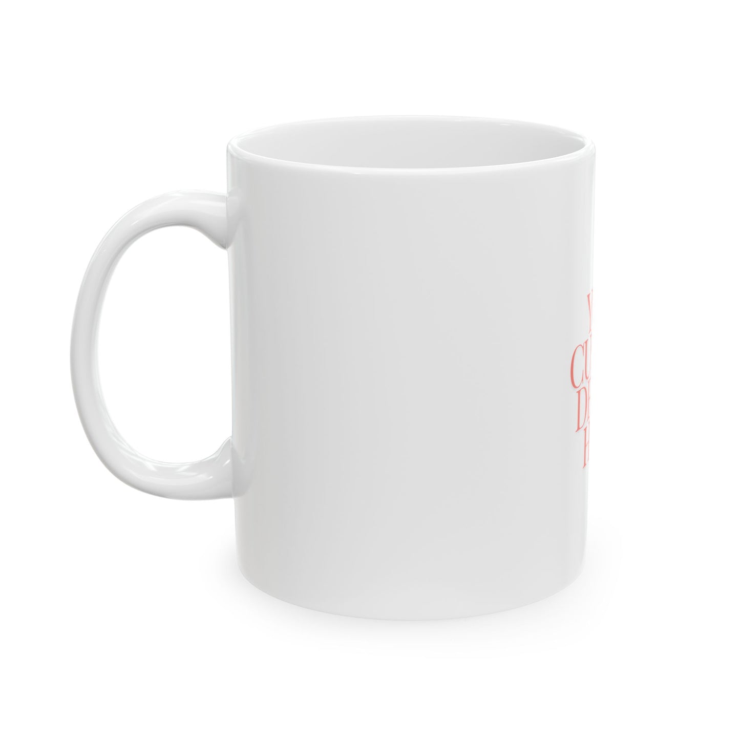 Customizable Ceramic Mug - Perfect for Gifts and Personal Use