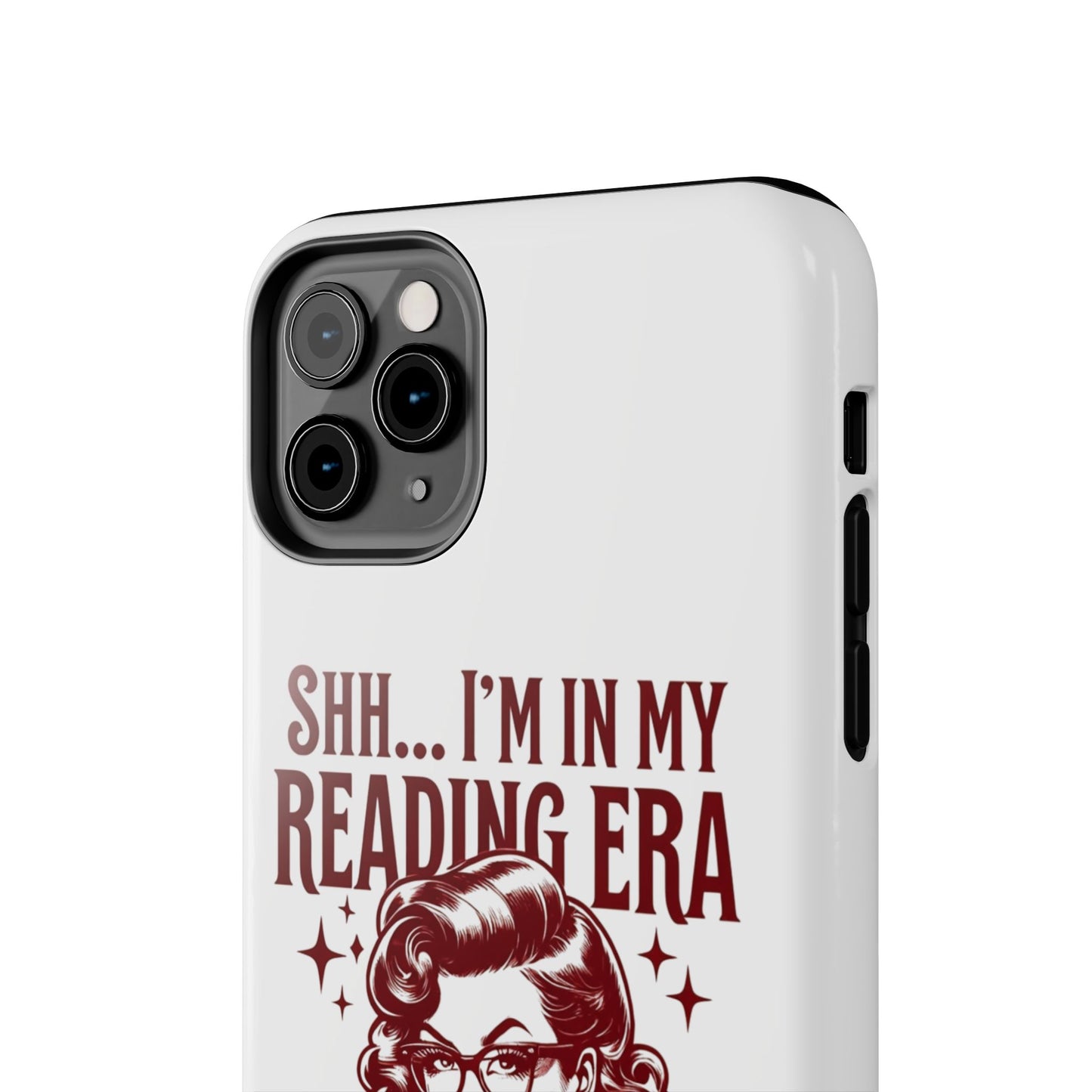 Reading Era Phone Case - Cute Gift for Book Lovers, Literary Accessories, Durable Phone Cases, Vintage Style, Phone Protection