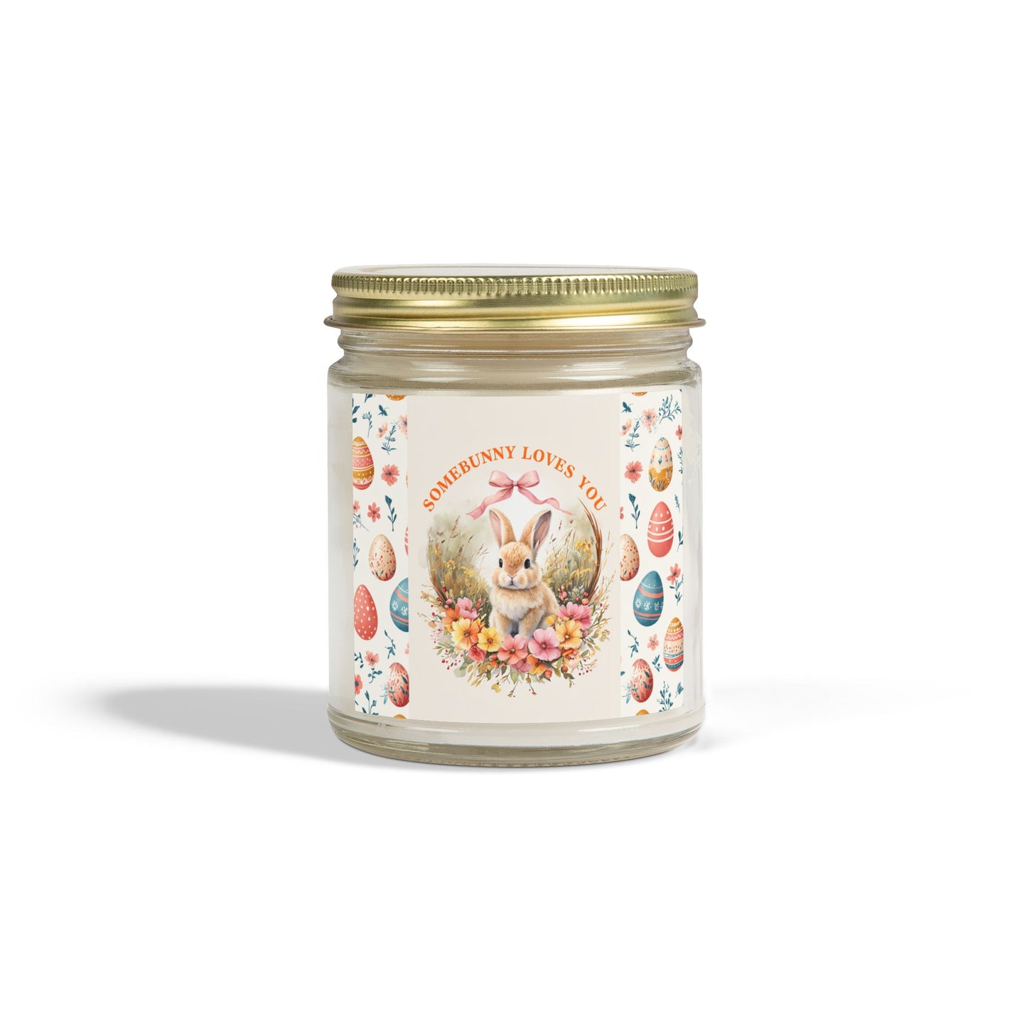 Easter Bunny Coconut Apricot Scented Candle (Candle Match Books)- 4oz & 9oz