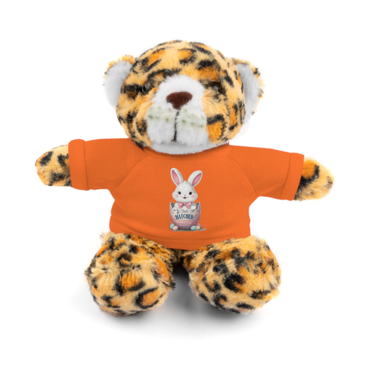 Adorable Bunny Tee "Just Hatched" Stuffed Animal - Perfect Gift for Kids