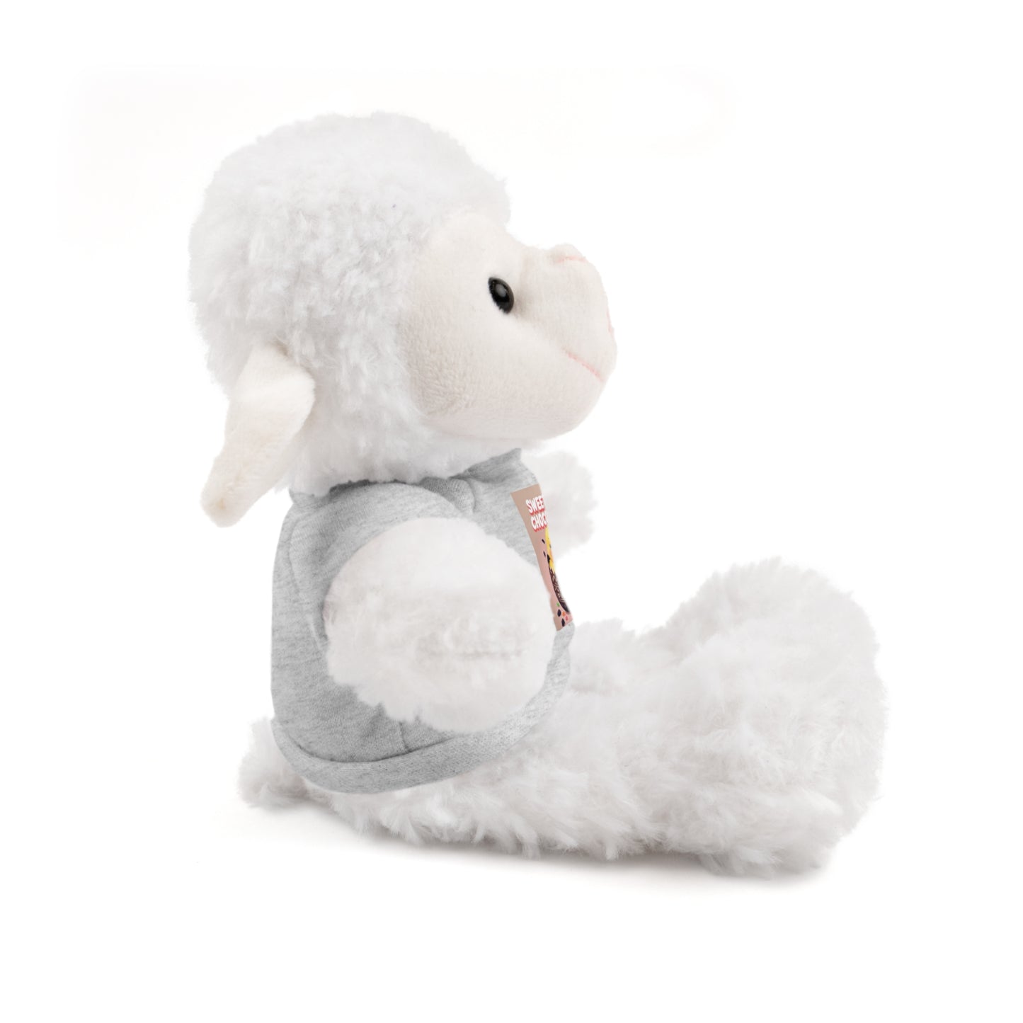 Sweet as Chocolate Stuffed Animal - Adorable Plush Toy with Tee