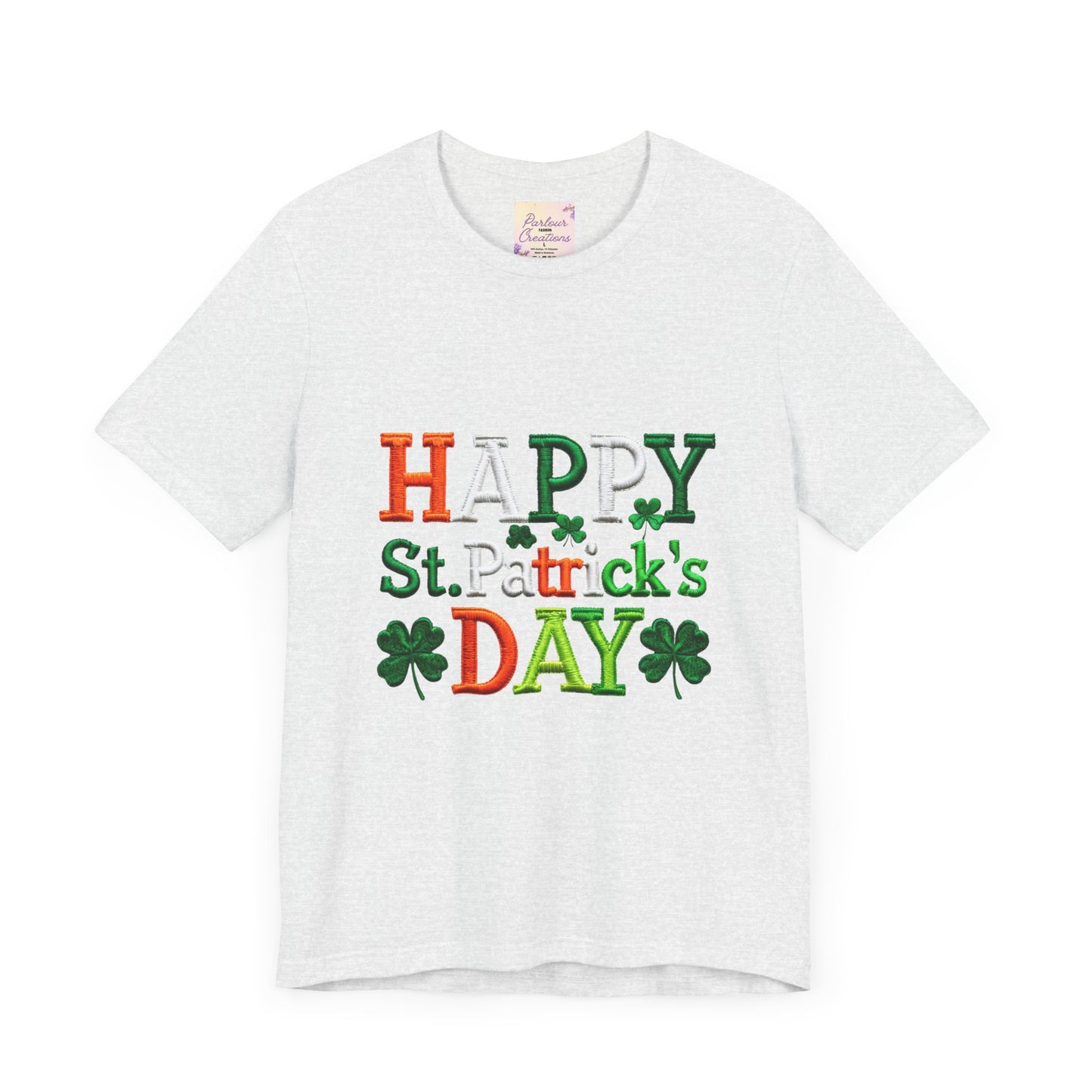 St. Patrick's Day Tee, Happy St. Patrick's Day Shirt, Unisex Irish Tee, Green Clover Tee, Casual Party Top