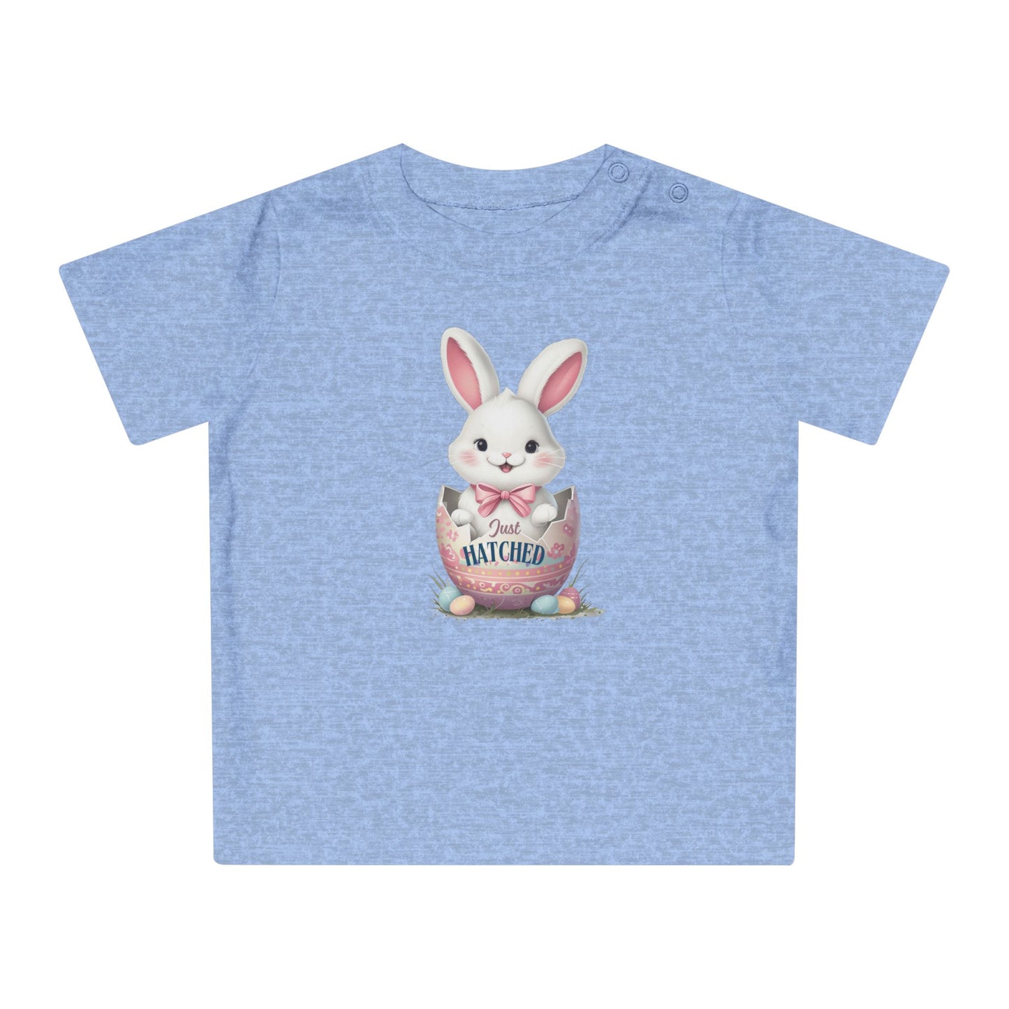 Easter Bunny Baby T-Shirt - 'Just Hatched' Design