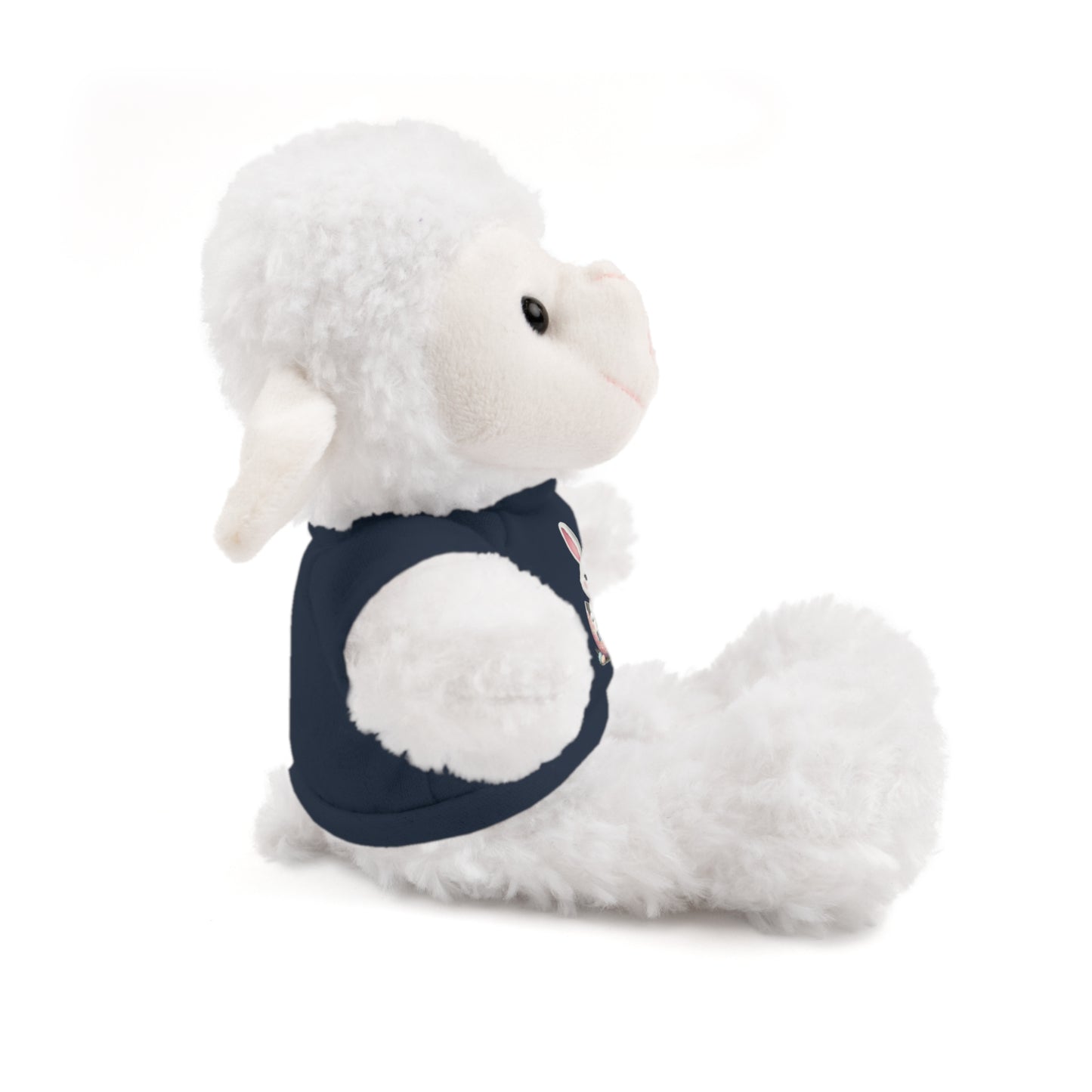 Adorable Bunny Tee "Just Hatched" Stuffed Animal - Perfect Gift for Kids