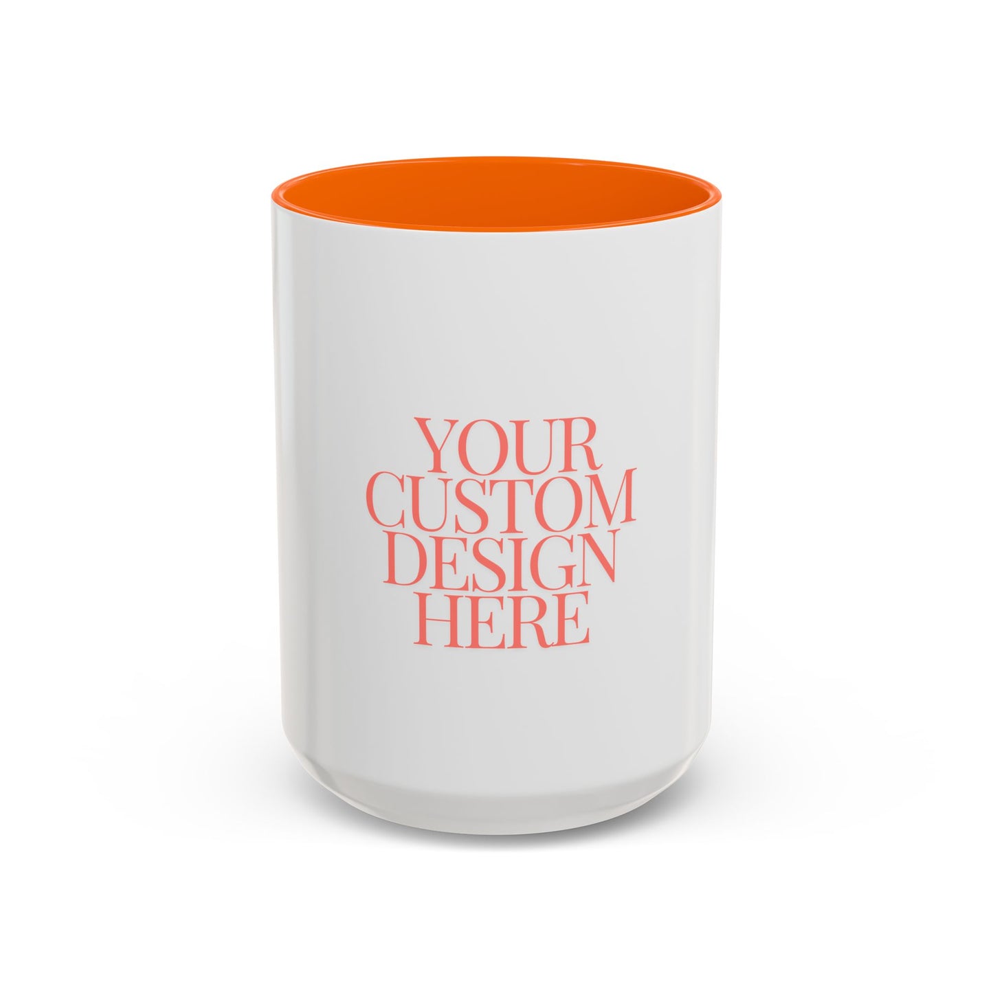 Custom Design Accent Coffee Mug - Personalized Drinkware for Home & Office