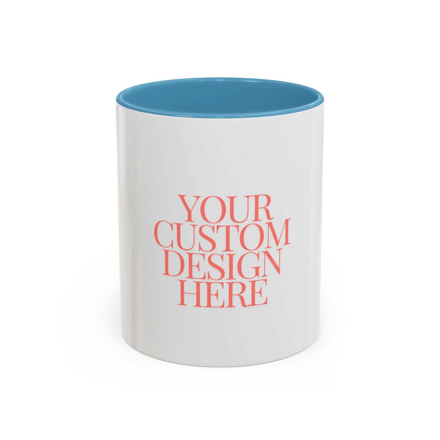 Custom Design Accent Coffee Mug - Personalized Drinkware for Home & Office