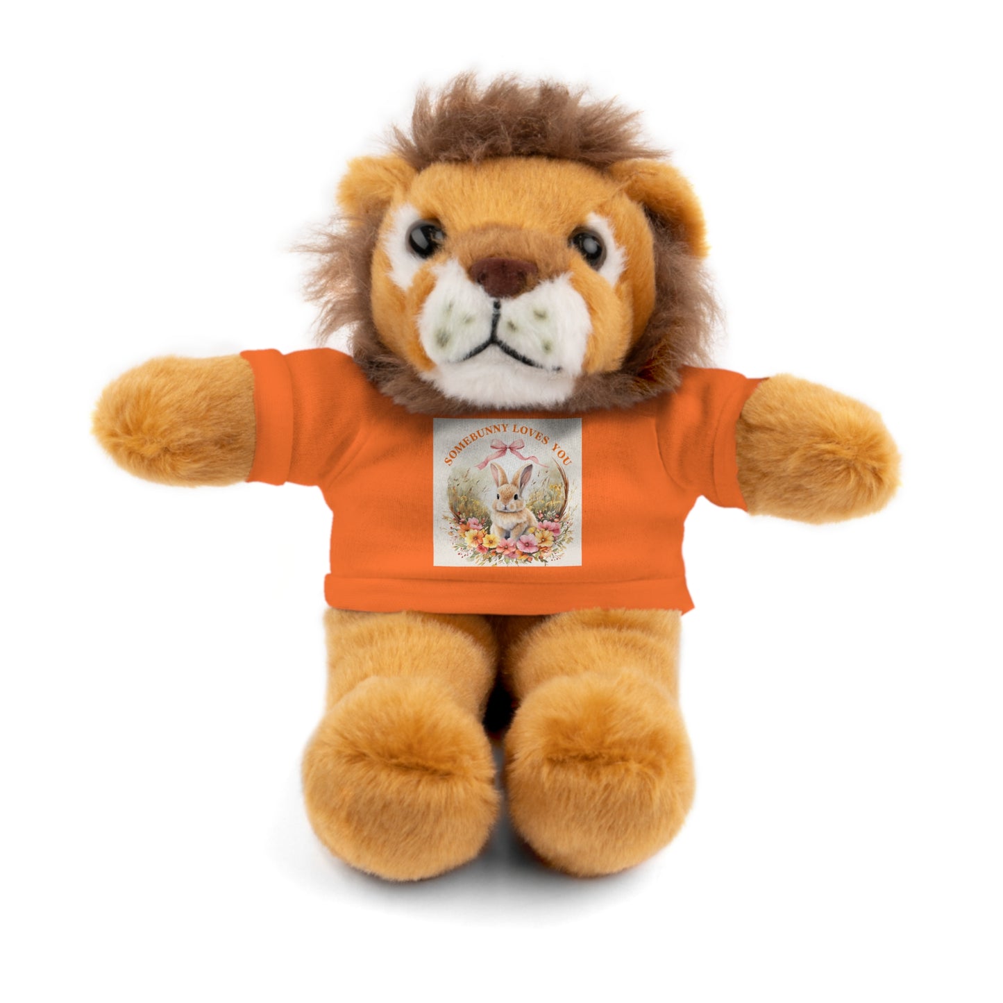 Personalized Stuffed Animal with Tee - ‘Somebunny Loves You’ Bear