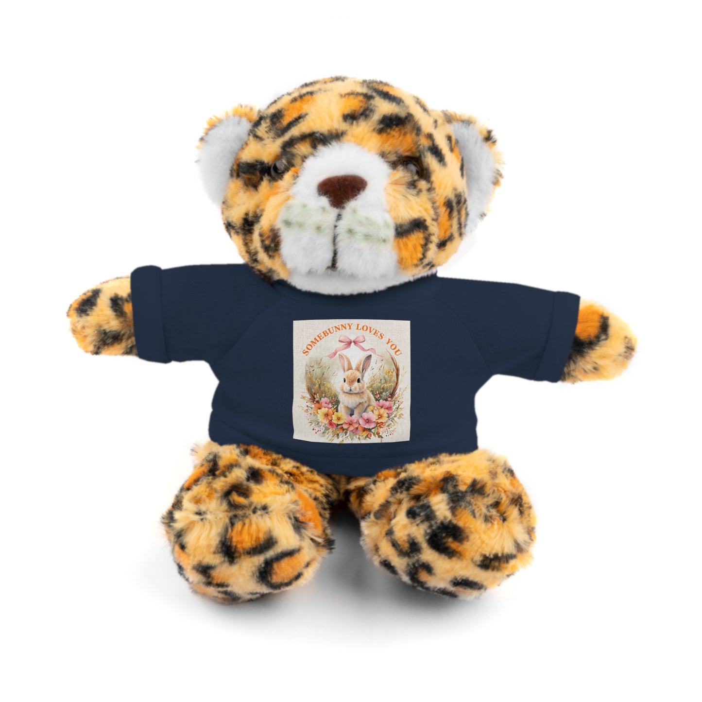 Personalized Stuffed Animal with Tee - ‘Somebunny Loves You’ Bear