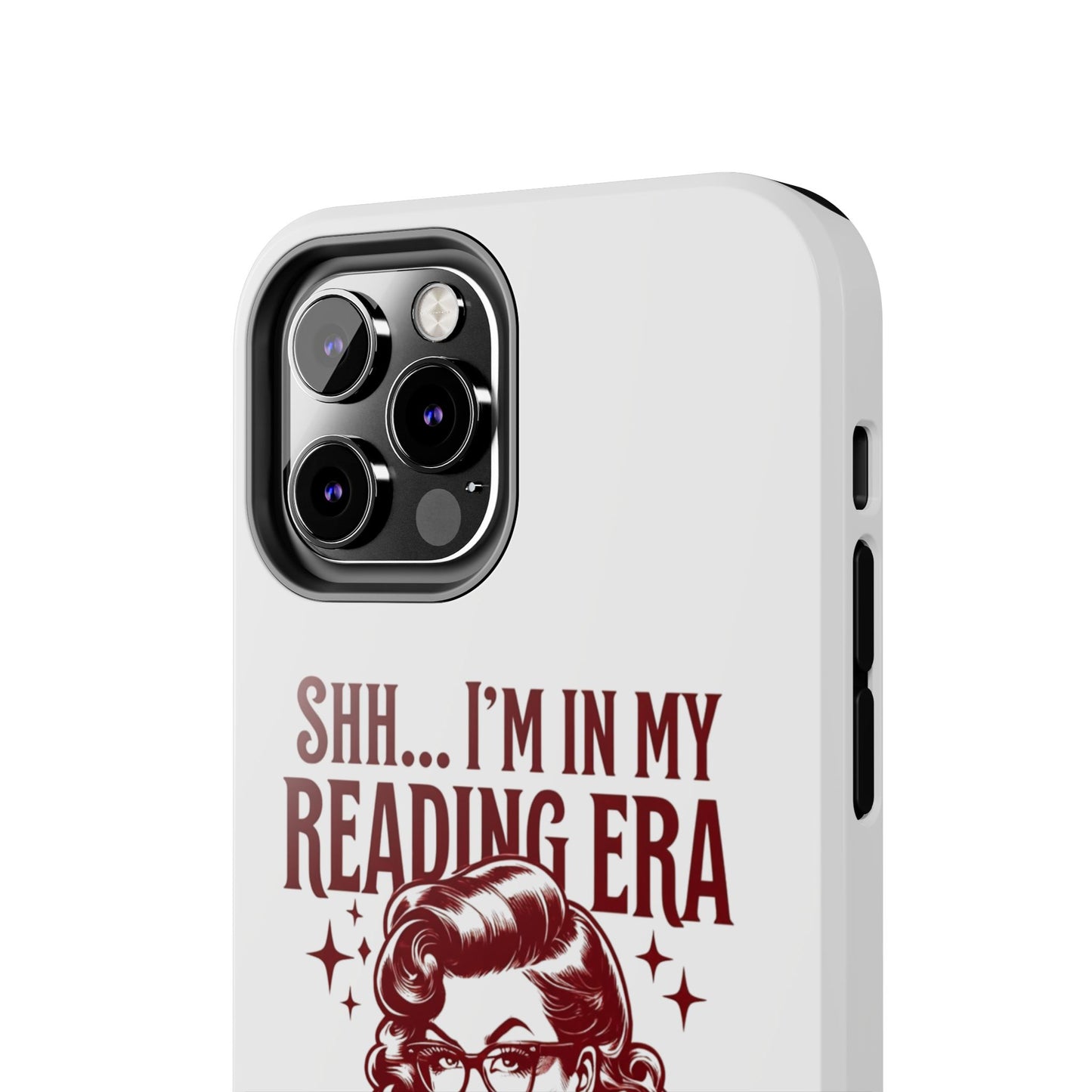 Reading Era Phone Case - Cute Gift for Book Lovers, Literary Accessories, Durable Phone Cases, Vintage Style, Phone Protection