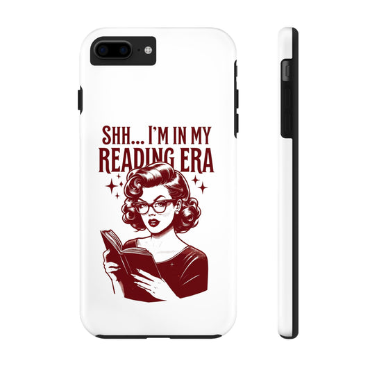 Reading Era Phone Case - Cute Gift for Book Lovers, Literary Accessories, Durable Phone Cases, Vintage Style, Phone Protection