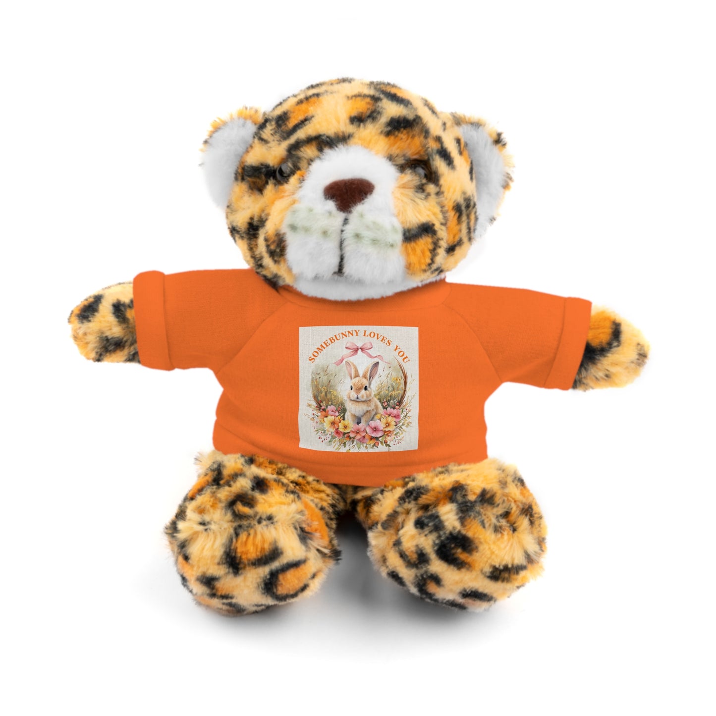 Personalized Stuffed Animal with Tee - ‘Somebunny Loves You’ Bear