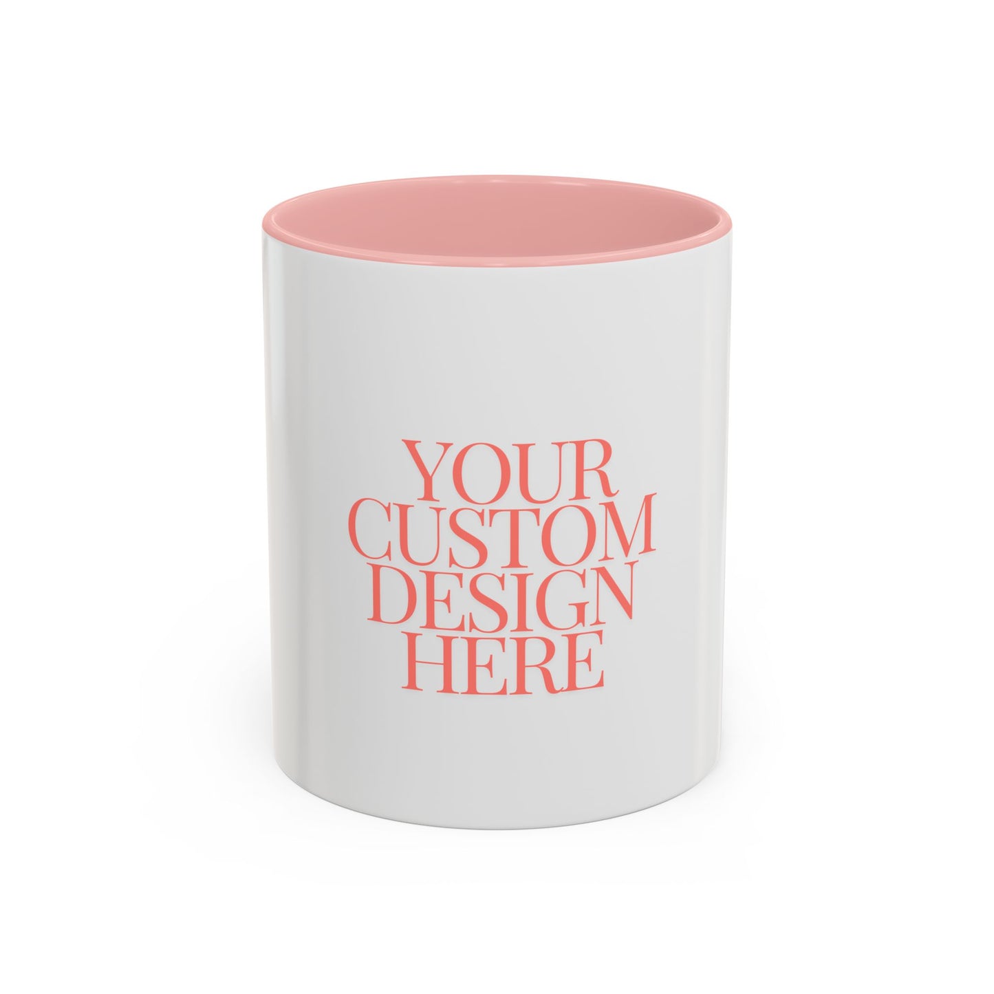 Custom Design Accent Coffee Mug - Personalized Drinkware for Home & Office