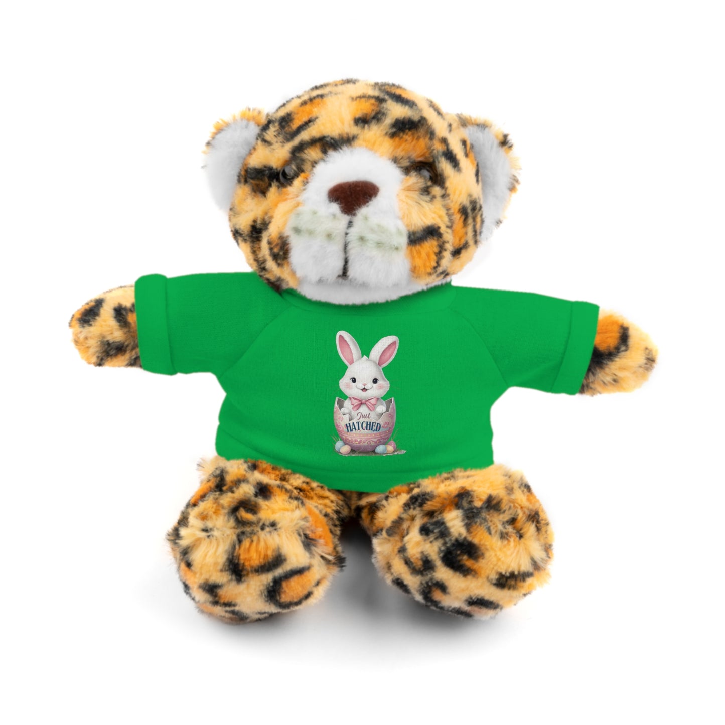 Adorable Bunny Tee "Just Hatched" Stuffed Animal - Perfect Gift for Kids