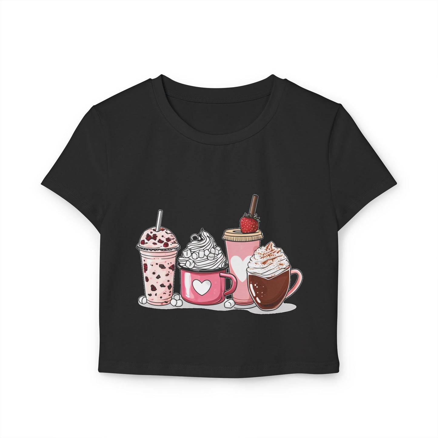 Women's Baby Tee - Valentine Gym School Sleepwear Fun Gift, Workout Shirt, Graphic Tee, Lounge Wear, Casual Top, Holiday Apparel