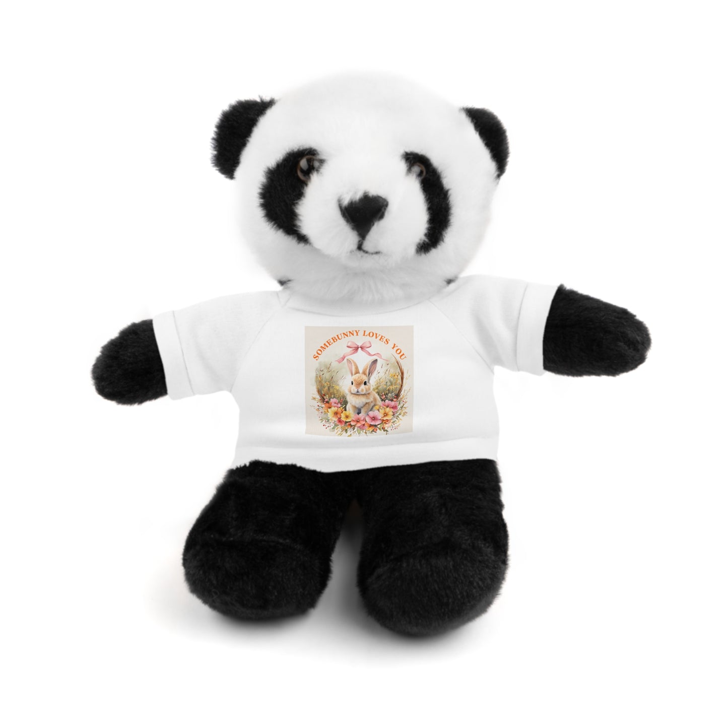 Personalized Stuffed Animal with Tee - ‘Somebunny Loves You’ Bear