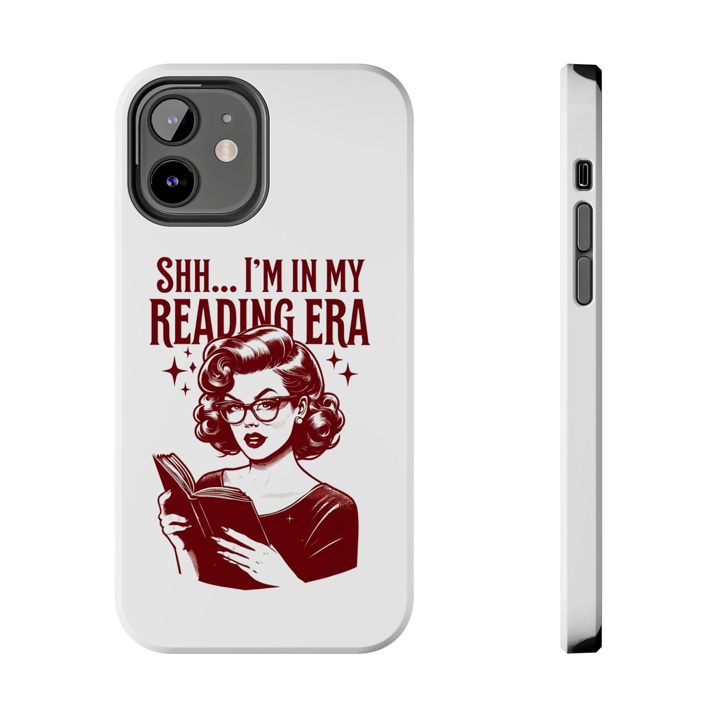 Reading Era Phone Case - Cute Gift for Book Lovers, Literary Accessories, Durable Phone Cases, Vintage Style, Phone Protection