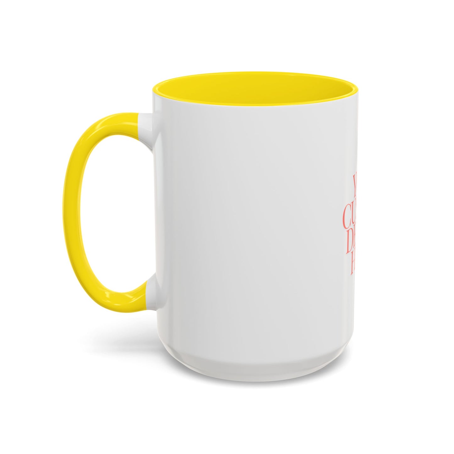 Custom Design Accent Coffee Mug - Personalized Drinkware for Home & Office