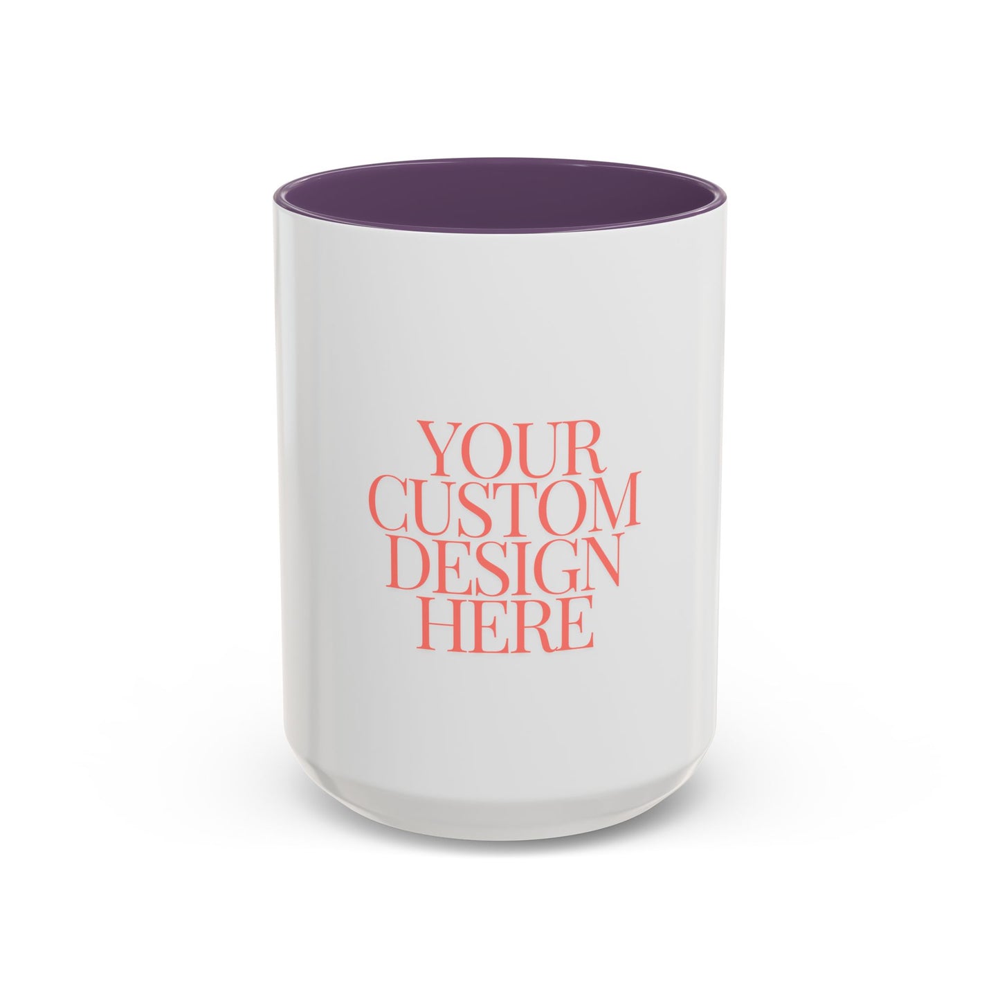 Custom Design Accent Coffee Mug - Personalized Drinkware for Home & Office