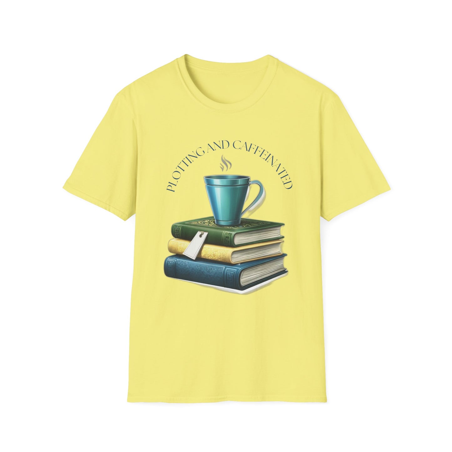 Plotting and Caffeinated Cosy Unisex T-Shirt