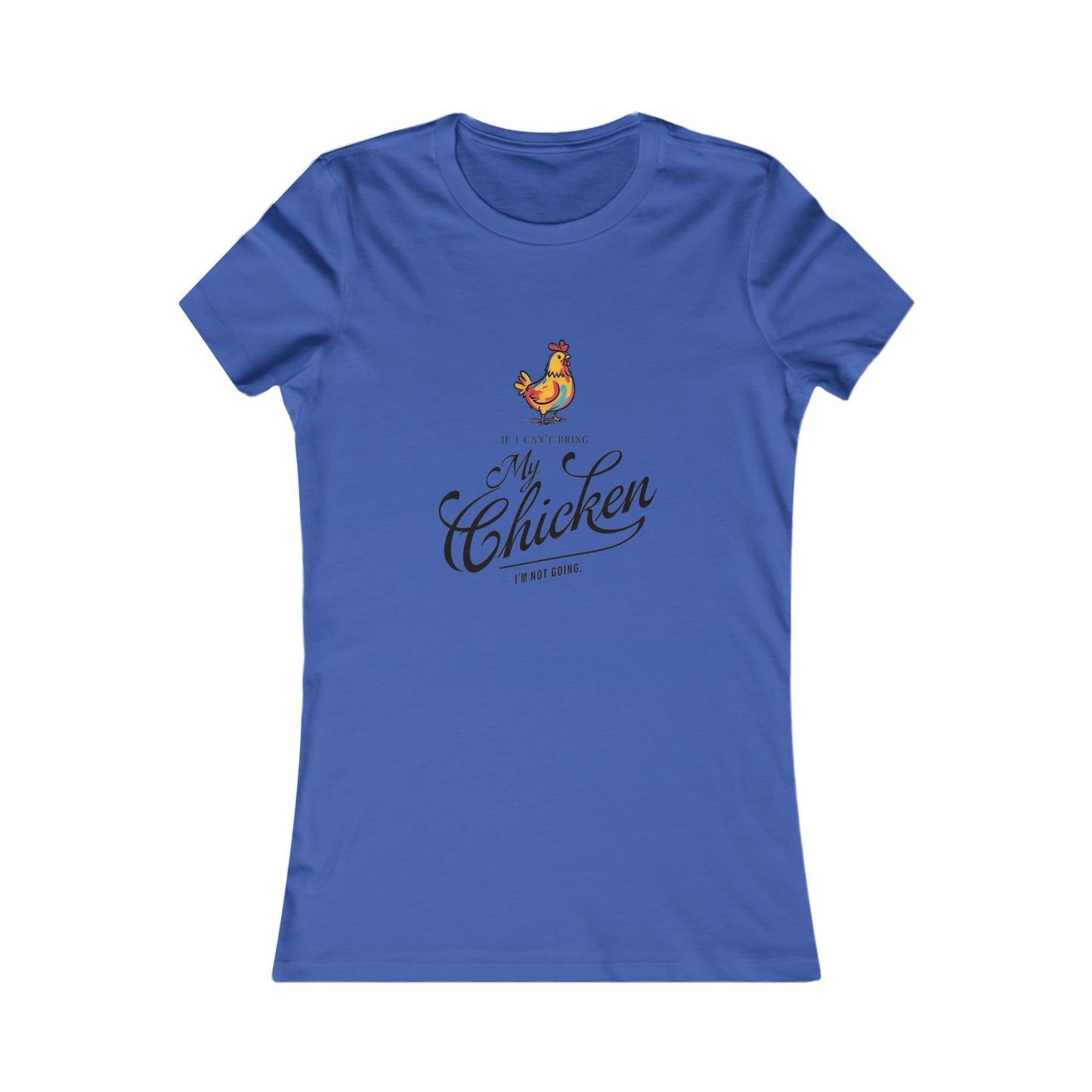 Funny Women's Chicken Graphic Tee | Perfect for Animal Lovers