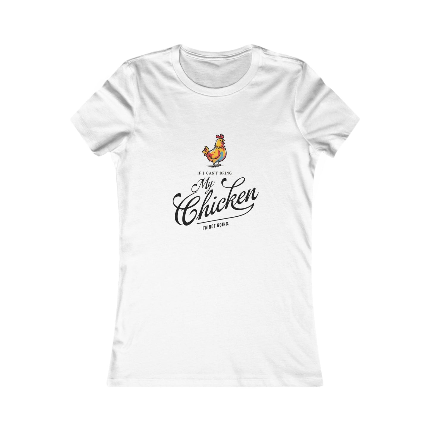 Funny Women's Chicken Graphic Tee | Perfect for Animal Lovers