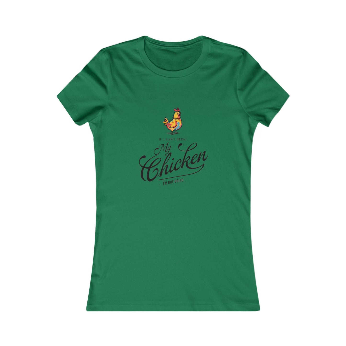 Funny Women's Chicken Graphic Tee | Perfect for Animal Lovers