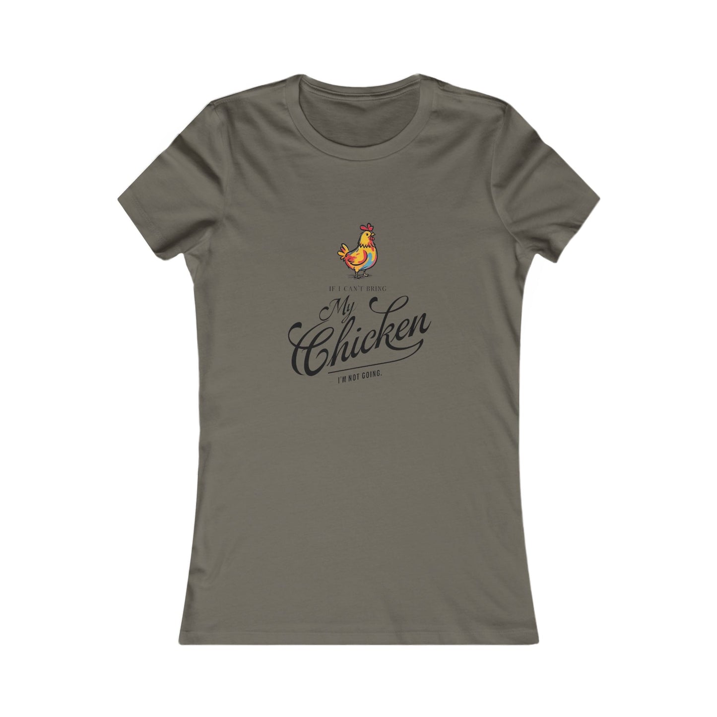 Funny Women's Chicken Graphic Tee | Perfect for Animal Lovers