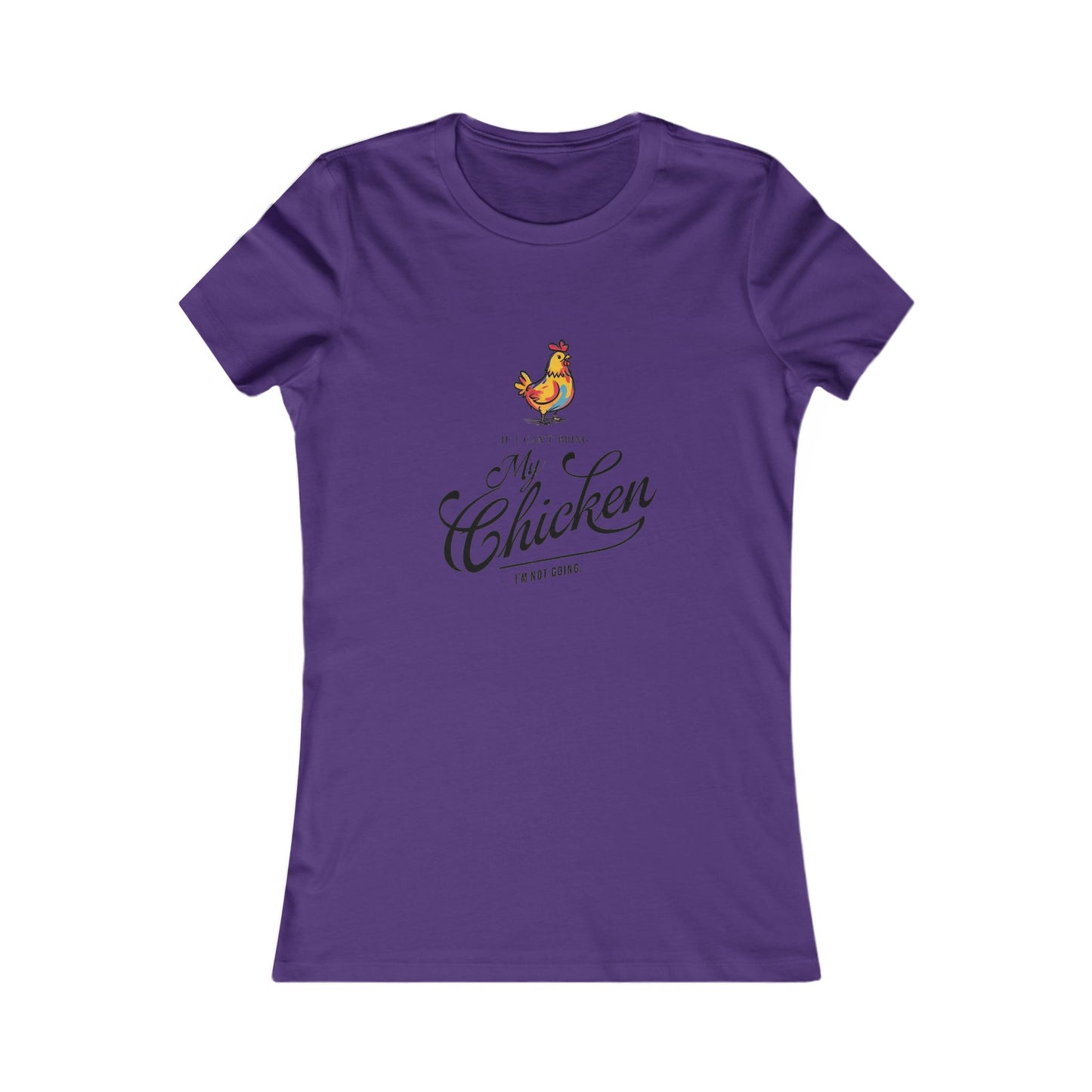 Funny Women's Chicken Graphic Tee | Perfect for Animal Lovers