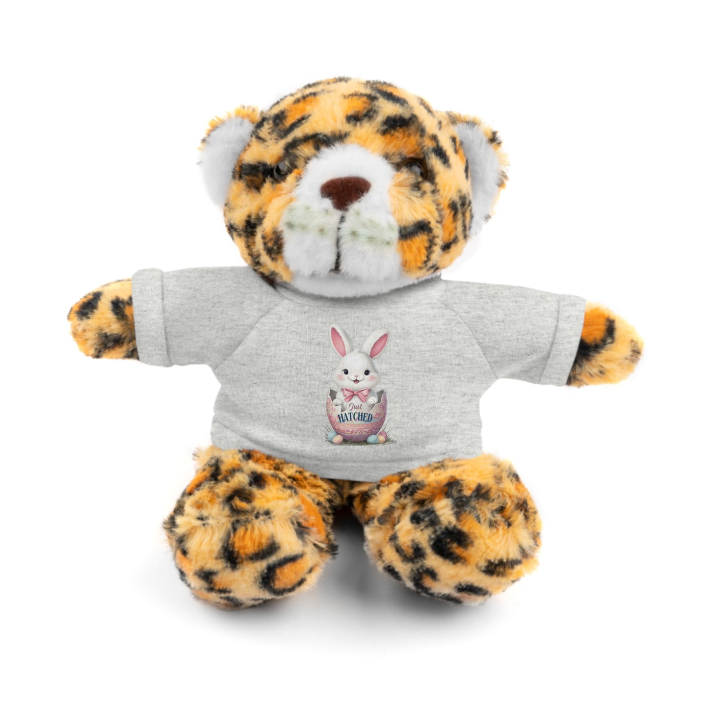 Adorable Bunny Tee "Just Hatched" Stuffed Animal - Perfect Gift for Kids