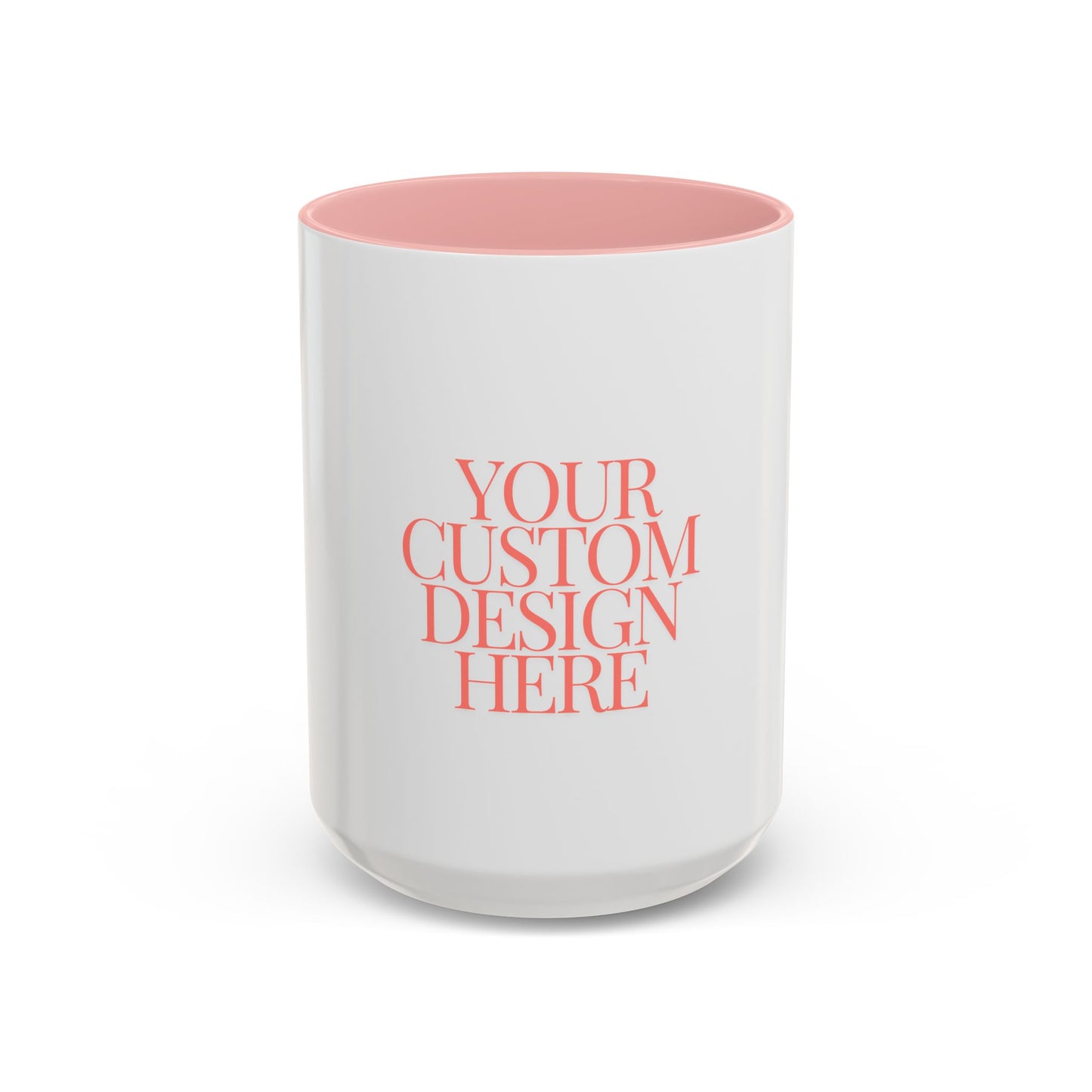 Custom Design Accent Coffee Mug - Personalized Drinkware for Home & Office