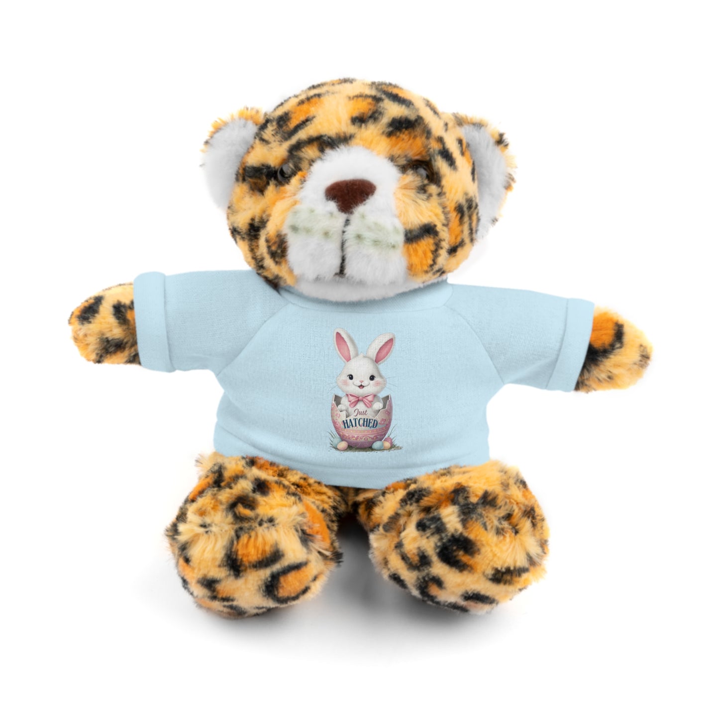 Adorable Bunny Tee "Just Hatched" Stuffed Animal - Perfect Gift for Kids