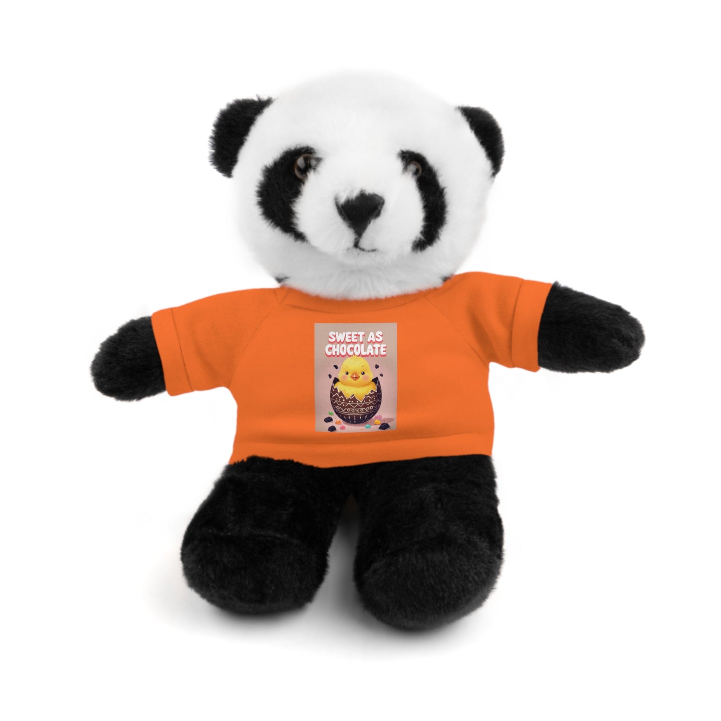 Sweet as Chocolate Stuffed Animal - Adorable Plush Toy with Tee