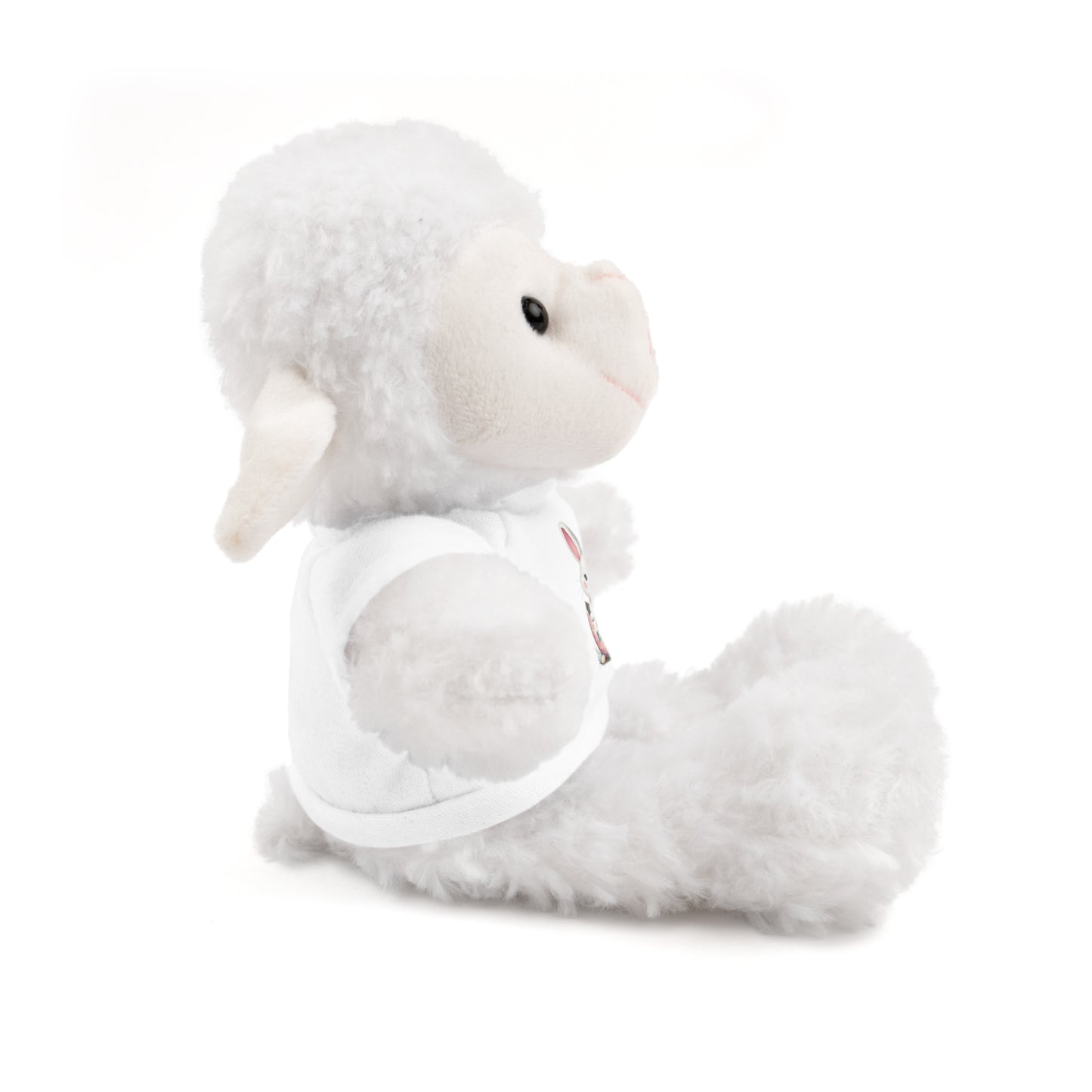 Adorable Bunny Tee "Just Hatched" Stuffed Animal - Perfect Gift for Kids