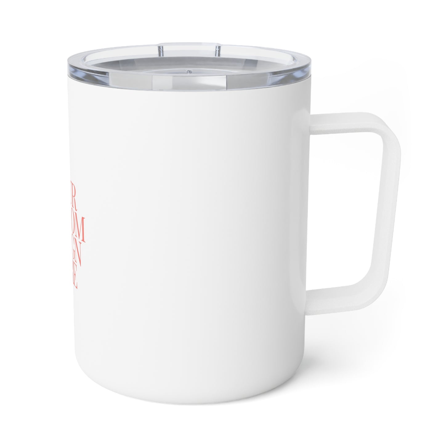 Personalized Insulated Coffee Mug - Custom Design - 10oz