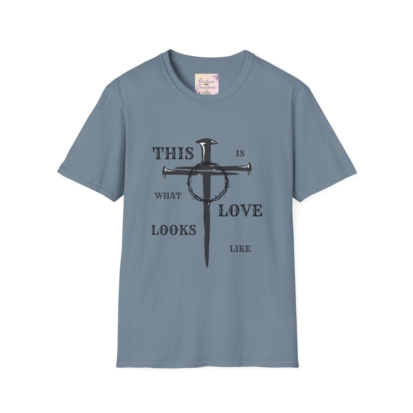 This Is What Love Looks Like Unisex Softstyle T-Shirt - Meaningful Graphic Tee