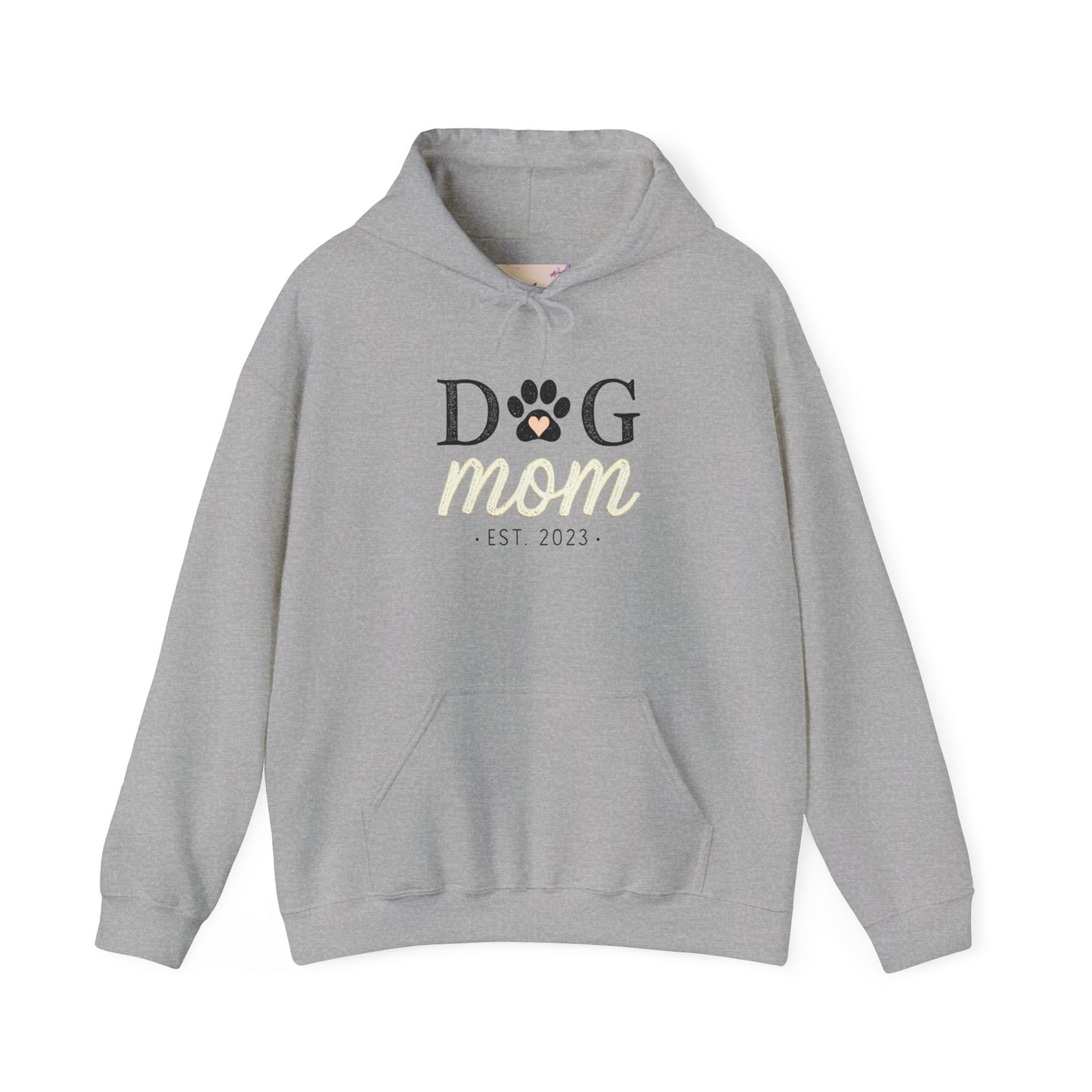 Dog Lover Personalized Heavy Blend Hooded Sweatshirt, Custom Pet Name, Everyday School Gym Apparel, Gift for Dog Owners, Cozy Pet Lover