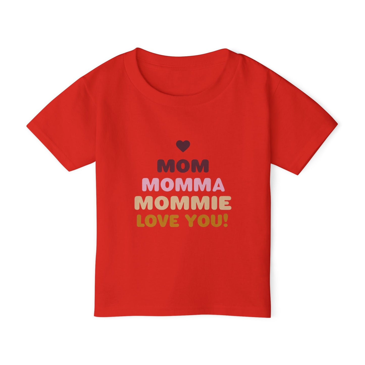 Cute Love for Mom Toddler T-Shirt - Adorable Gift for Mother's Day