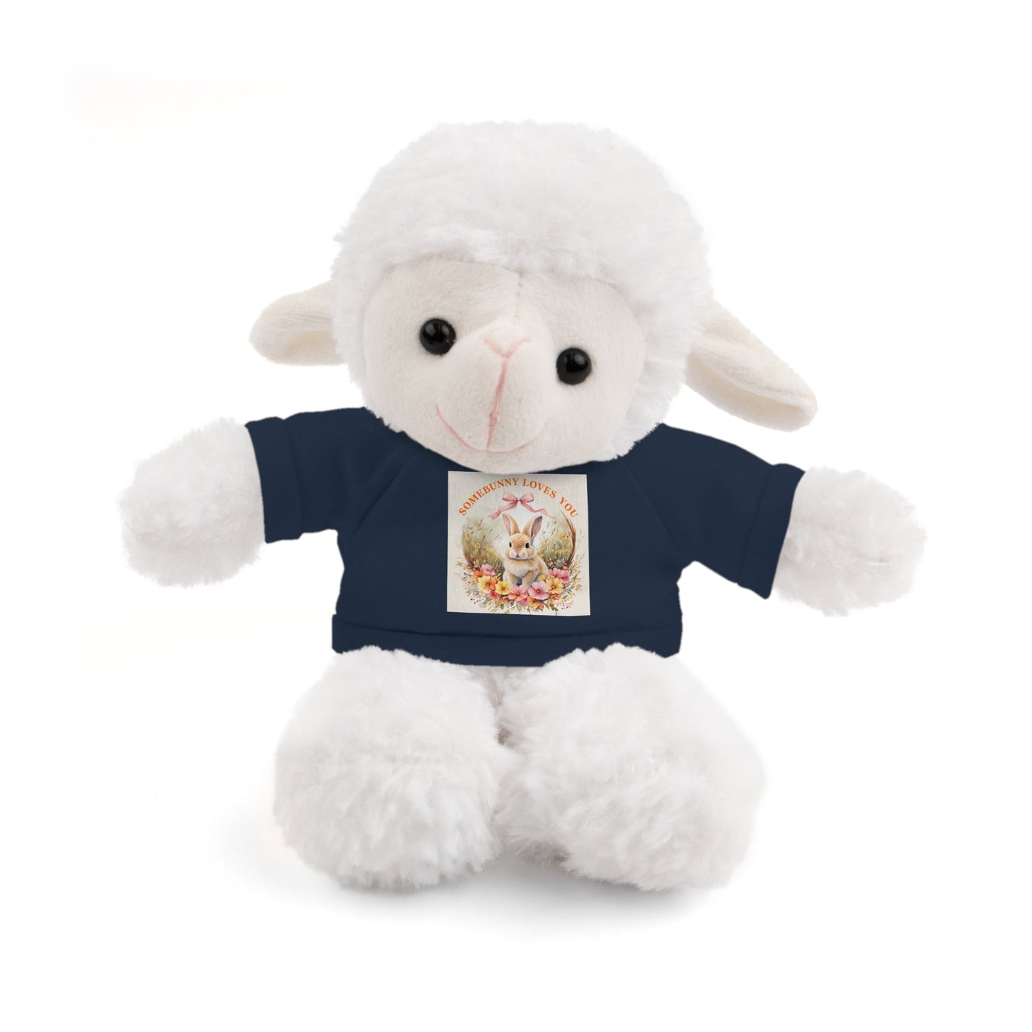 Personalized Stuffed Animal with Tee - ‘Somebunny Loves You’ Bear