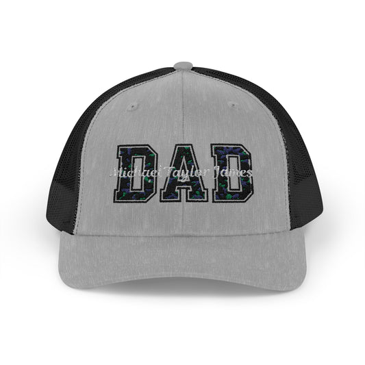 Personalized Dad Hat - Custom Snapback Trucker Cap - Fathers Day Gift for Dad, Personalized Dad Cap, Dad Trucker Hat, Custom