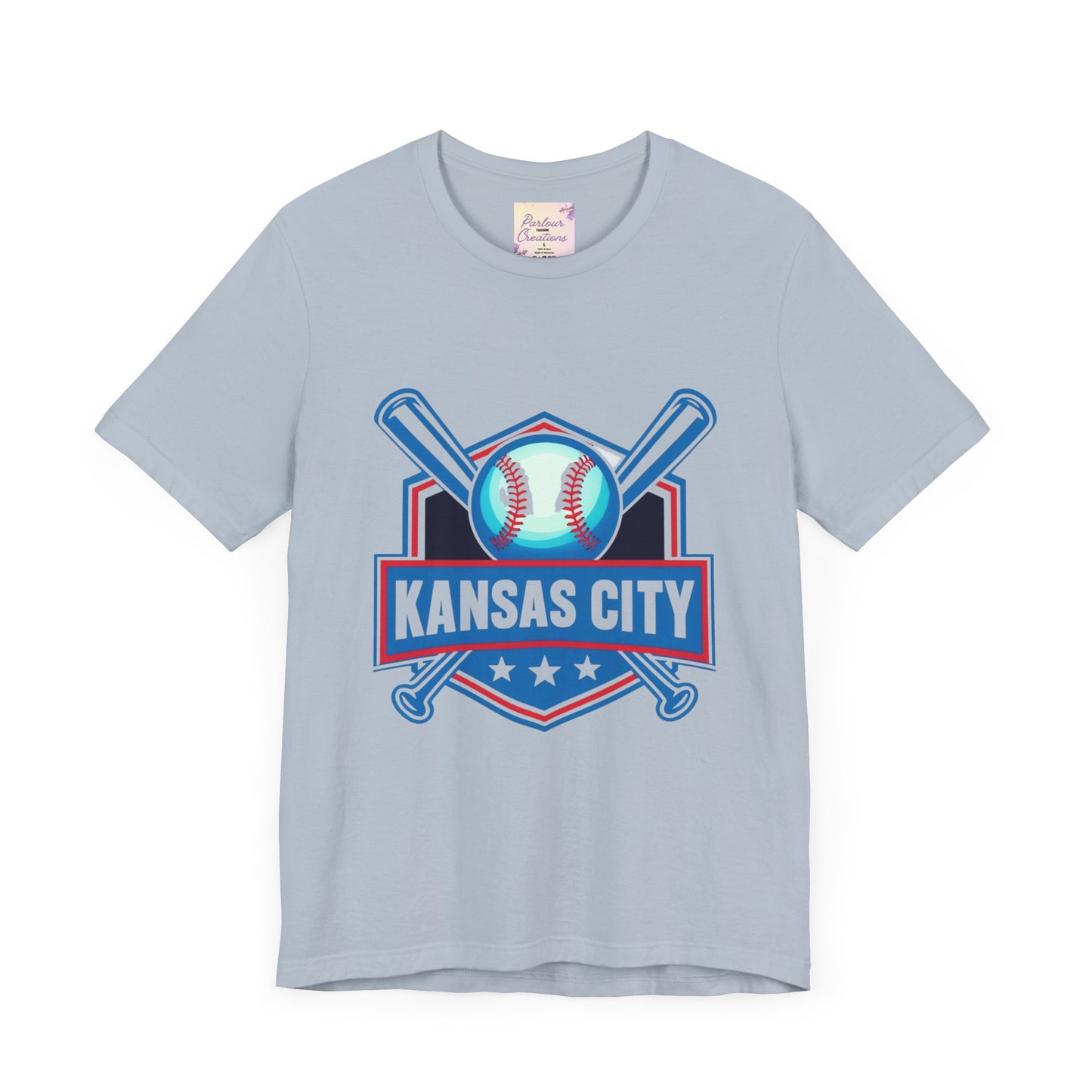 Kansas City Baseball Tee, Unisex Sports Shirt, Casual Game Day Top, Perfect for Baseball Lovers, Birthday Gift