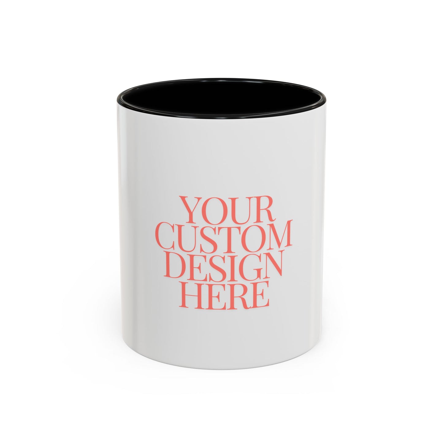 Custom Design Accent Coffee Mug - Personalized Drinkware for Home & Office