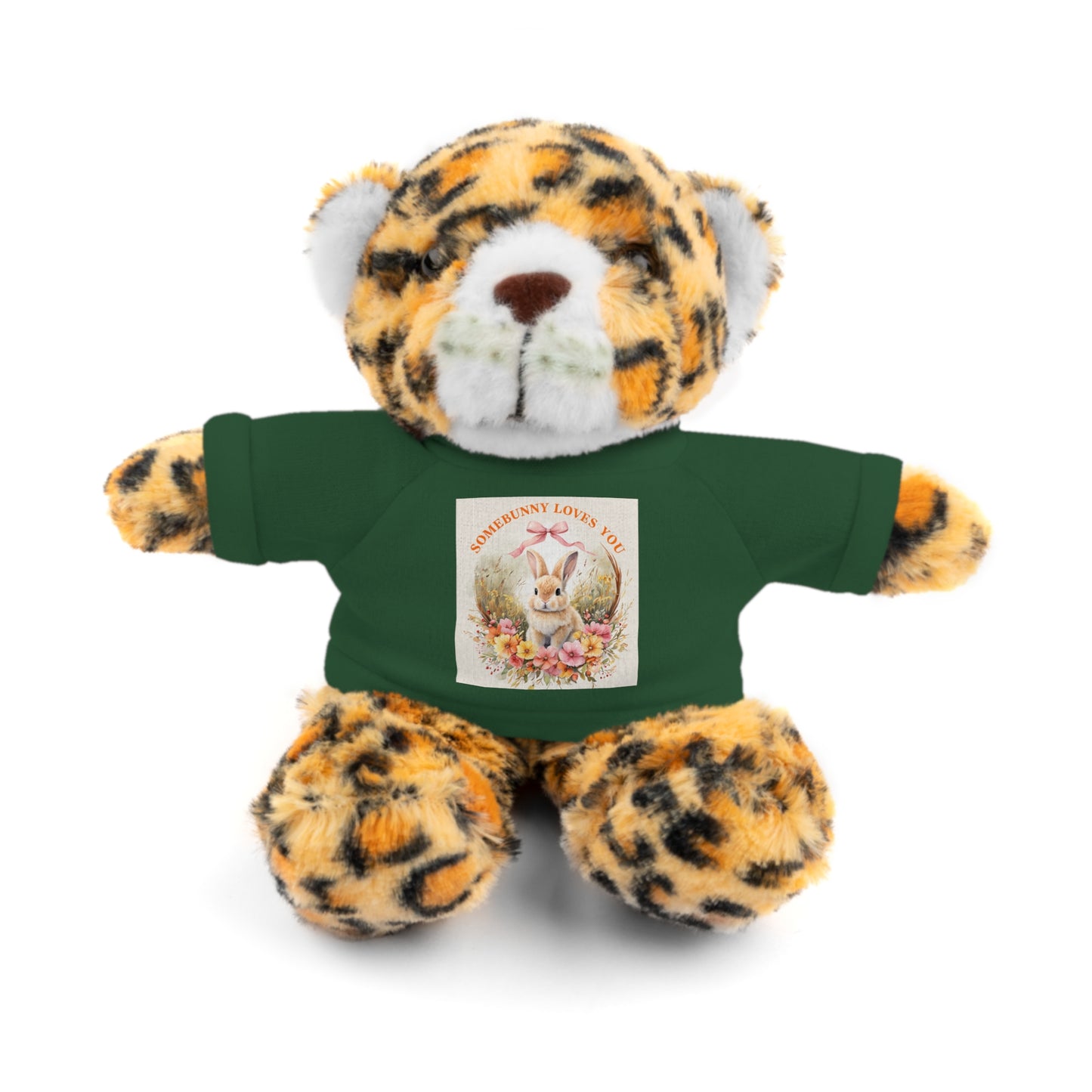 Personalized Stuffed Animal with Tee - ‘Somebunny Loves You’ Bear