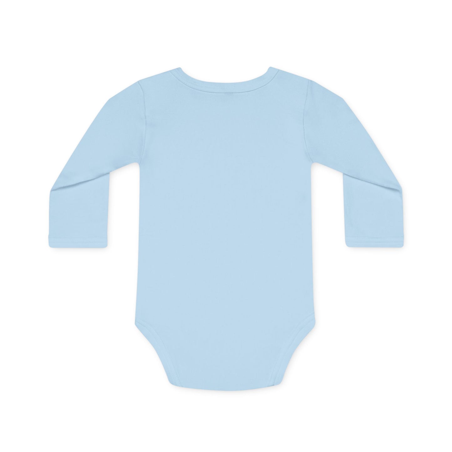 Somebunny Loves You Baby Long-Sleeve Organic Bodysuit - Perfect for Easter and Spring Celebrations